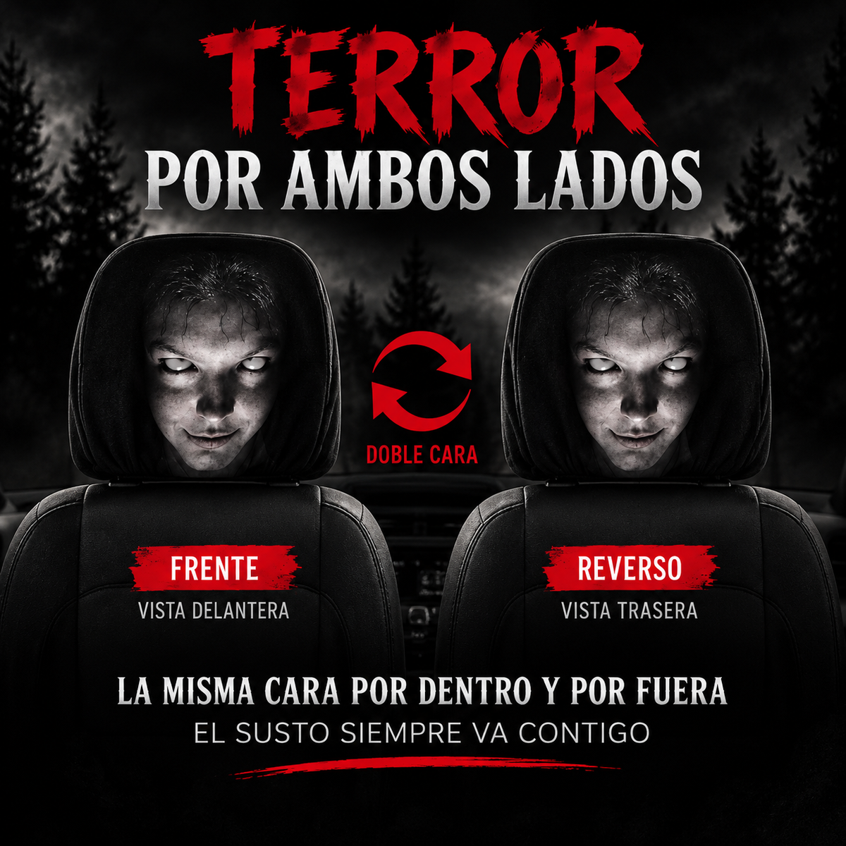Funda de Cabezal para Coche